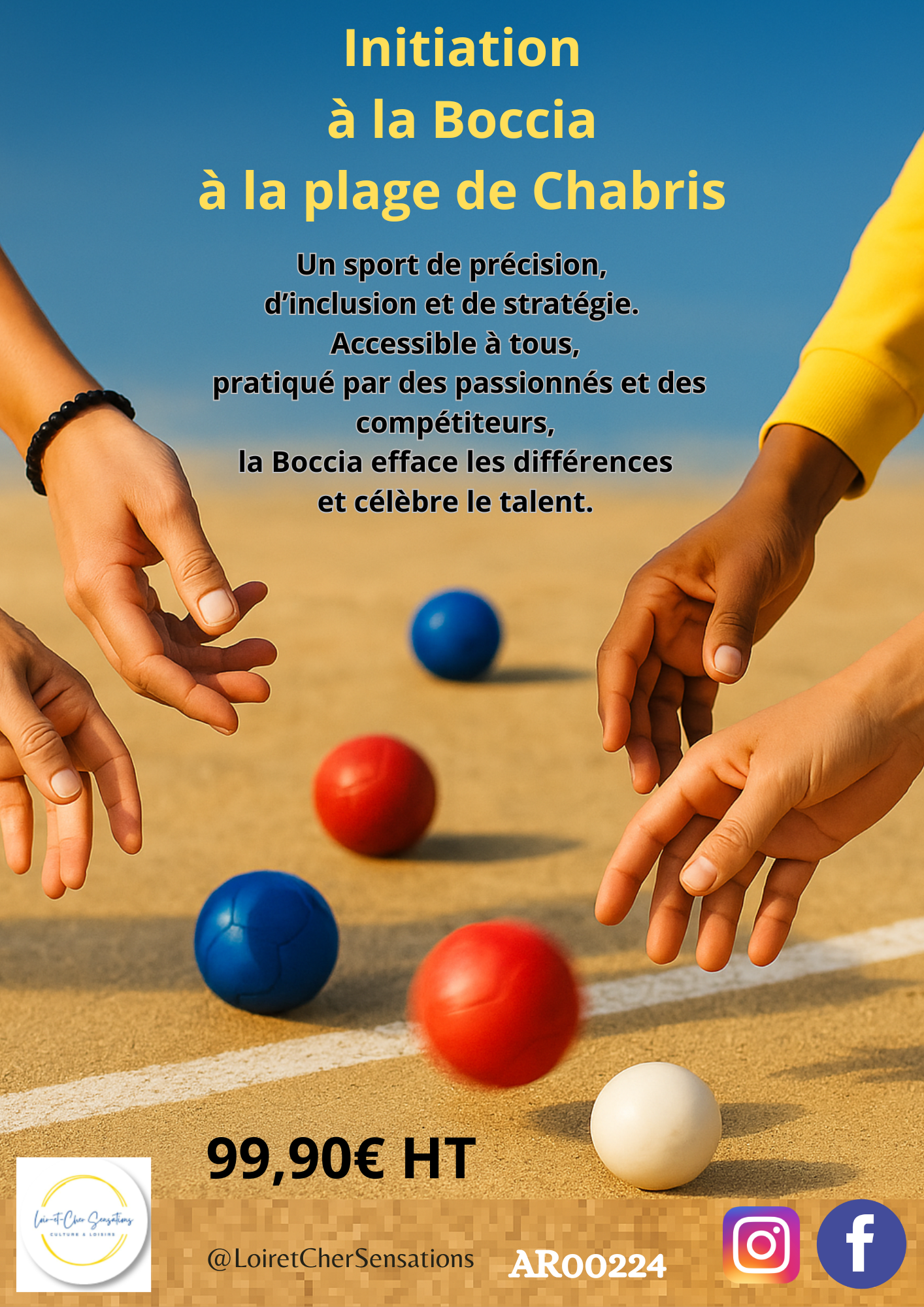 8h30 – 9h00 - Accueil et installation Installation du matériel, constitution des équipes mixtes. Présentation du sport et de la philosophie inclusive de la journée. (3)